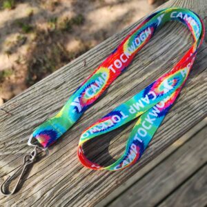 Tie-Dye Lanyard