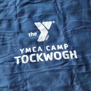 Navy Camp Tockwogh Blanket