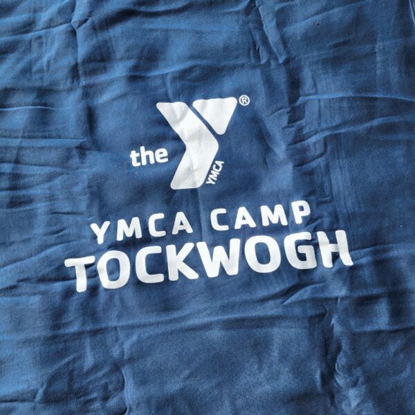 Navy Camp Tockwogh Blanket